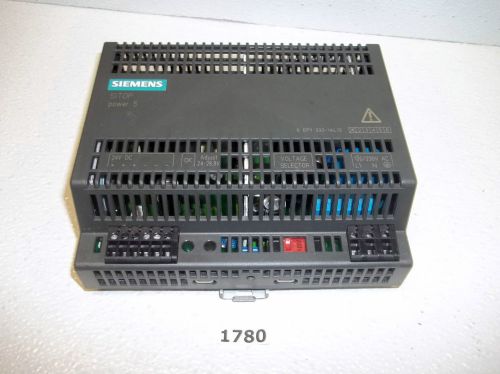 Siemens SITOP Power 5 6EP1333-1AL12 24vdc Supply