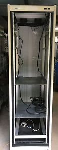 Spirent  Mobile Cabinet,  Dimensions 39 x 23 x 77 Inches