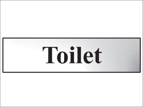 Scan - Toilet - Polished Chrome Effect 200 x 50mm