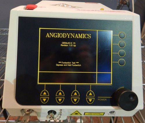 Angio dynamics d 15-002 medical laser w/ 2 keys for sale