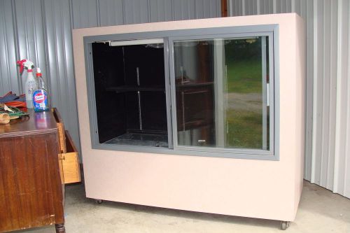 2 Door Sliding Glass, Reach In Display Cooler, Refrigerator,  Floral  Cooler
