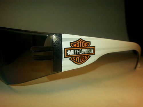 Harley davidson safety glasses gold silver mirror lens for sale