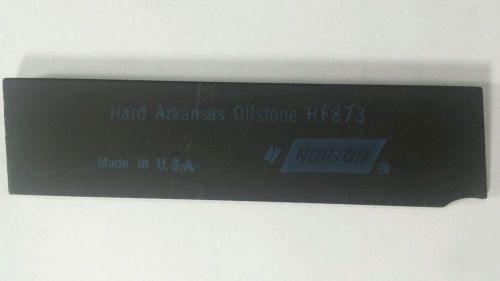 Norton Abrasives Hard Arkansas Oilstone HF873, 3-1/2 &#034; x  ~3/16&#034; Tapered  #2 B4R