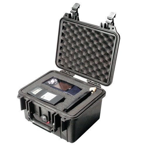 Pelican 1300b small black protective case with foam for sale