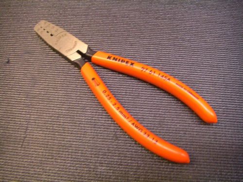 KNIPEX 97 61 145 A Insulated Crimper, 23-13 AWG, 5-3/4 In L FREE SHIPPING
