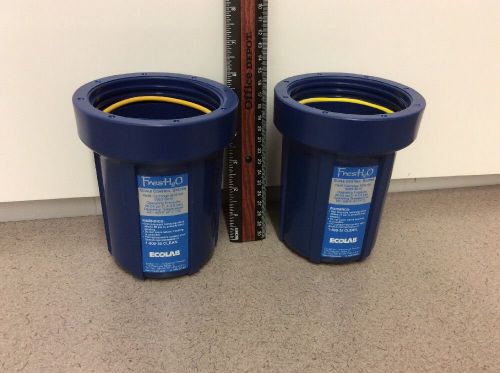 ECOLAB Fresh H2O Scale Control System Filter Housings. Lot of 2. New