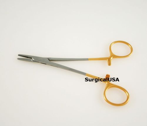 Tc mayo hegar needle holder 5&#034; serrated jaws new surgicalusa instruments for sale