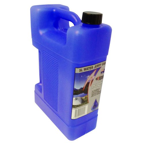 Icon Plastics WATER JERRY CAN UV Stabilized, BLUE, BPA Free*AUS Made - 5L Or 20L