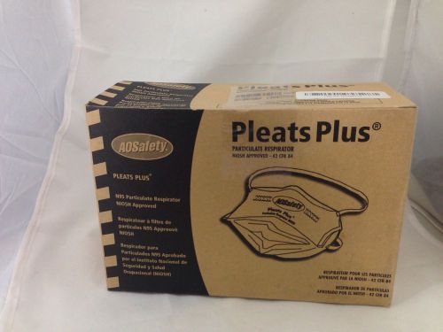 AO Safety 50452 pleats plus particulate respirator box of 24.