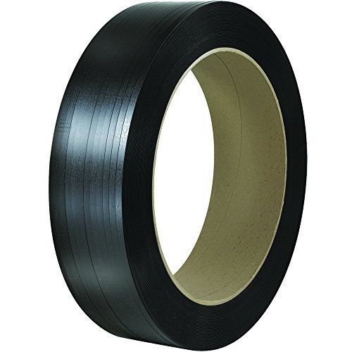 Aviditi ps4218 core polyester strapping, smooth, 1/2&#034; x 4500&#039;, 16&#034; x 3&#034; (pack of for sale