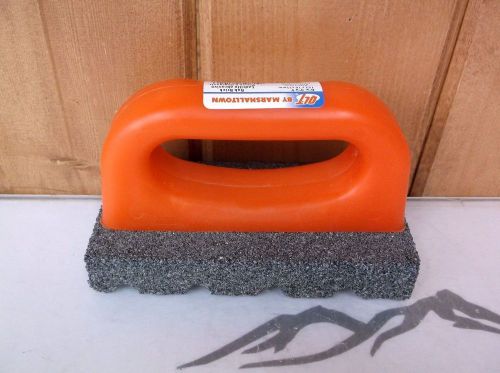 Sandblock Rub Brick Plastic 1 &#034; Concrete ~ New ~ Free Shipping