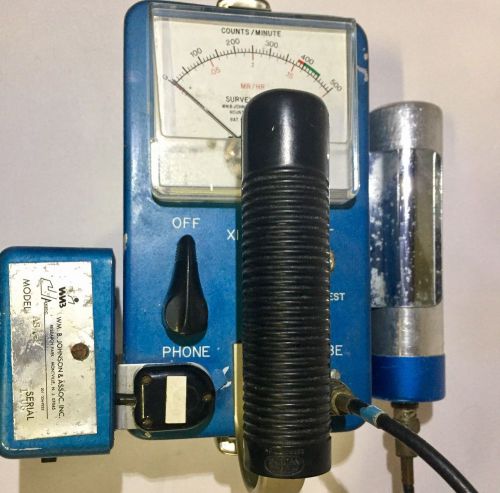 Wm. b. johnson gsm-5 geiger counter cpm survey meter for sale