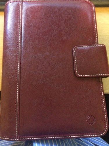 Franklin Covey Burgundy Planner 7 X 9.5 71 Inch Rings
