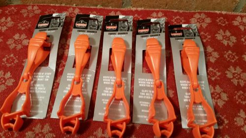 Ergodyne squids grabber clip - 3400 orange set of (6) for sale