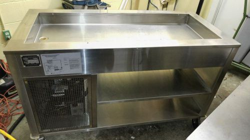 5 Foot Commercial Cold Table All Stainless on Casters Salad Bar Portable Frost T