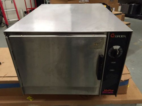 Groen hy-3e hyper steam countertop electric convection steamer oven for sale