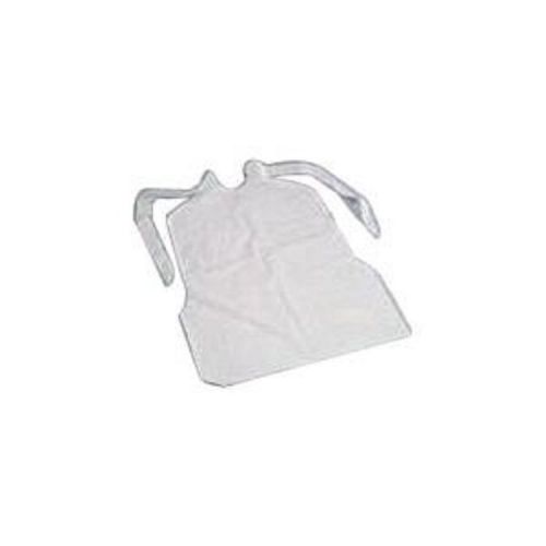 Medline® Industries Disposable Plastic Bib with Bottom Packet, 16&#034; x 24&#034; 500 cs