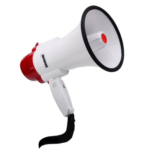 Megaphone bullhorn with siren 30 watt powerful and lightweight for sale