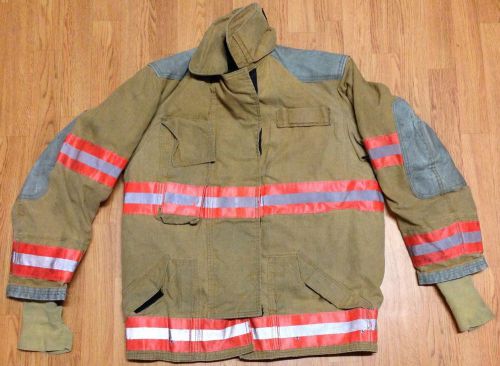 Vintage globe firefighter bunker turnout jacket  42 x 32 1996 for sale