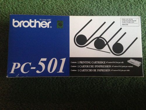BROTHER PC-501 47 METER 154.2 FEET PRINTING CARTRIDGE NEW
