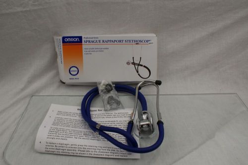 Omron 416-22-db sprague rappaport style stethoscope-dark blue bb22 for sale