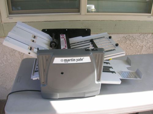 MARTIN YALE 1217A AUTOFOLDER 12&#034; X 17&#034; FOLDING MACHINE