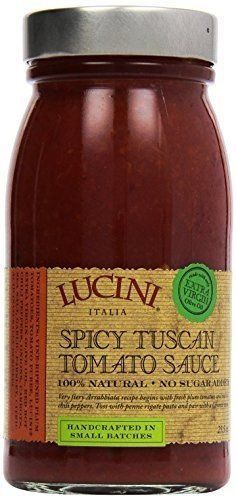 Lucini Italia Spicy Tuscan Pasta Sauce 25.5 oz. (Pack of 6) ( Value Bulk
