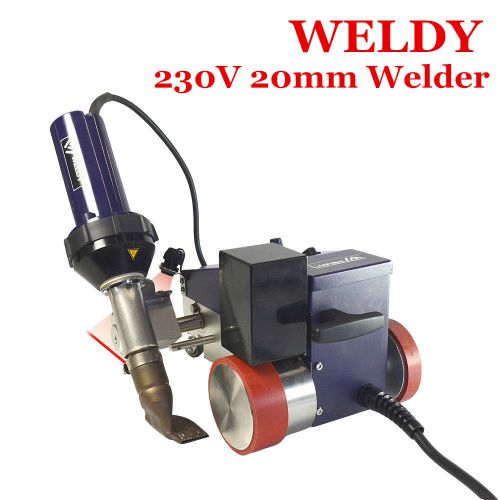 230V Automatic Weldy Plastic Hot Air Overlap Welder Foiler ETL -20mm Width