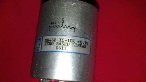 ETI, MR46B-10-10K - Precision Potentiometer (Zero Based Linear) Mint