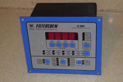SPS FILTERCHEM SPECIAL PLASTIC SYSTEMS INC FC-1060 CONSTANT TEMP CONTROLLER