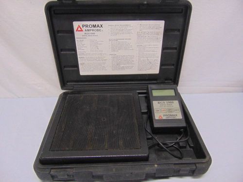 Promax Amprobe Model RGS1900 Digital Weigh Scale Units-LBS-LBS-OZ-KL