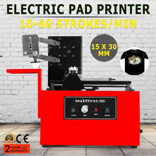 110V ELECTRIC PAD PRINTER ELECTRIC LIGHT DATE SCIENTIFIC PROCESS HIGH REPUTATION