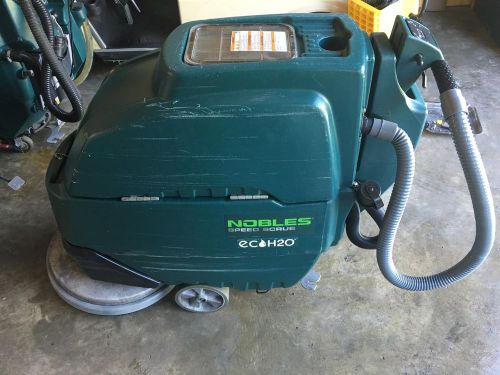 20&#034; nobles speed scrub floor scrubber for sale