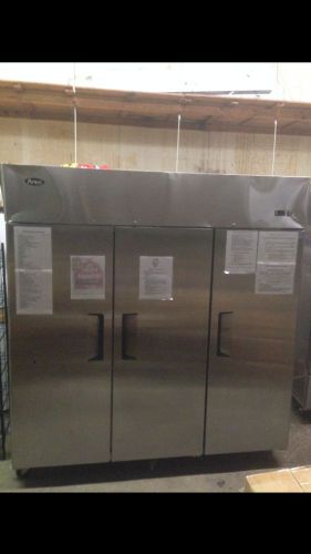 3 Door Freezer STAINLESS STEEL