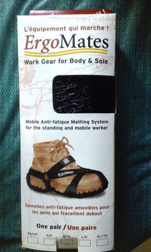 Ergomates antifatigue matting system work gear for body &amp; sole size medium for sale