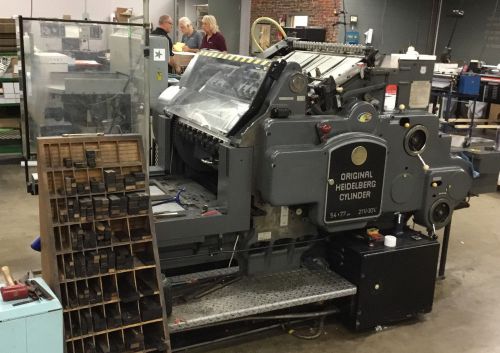 Heidelberg SBB Die Cutter, 21.25&#034; x 30.31