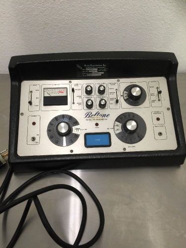 Beltone Audiometer Model 112 with Accessories Hearing Diagnostic Medical Tools