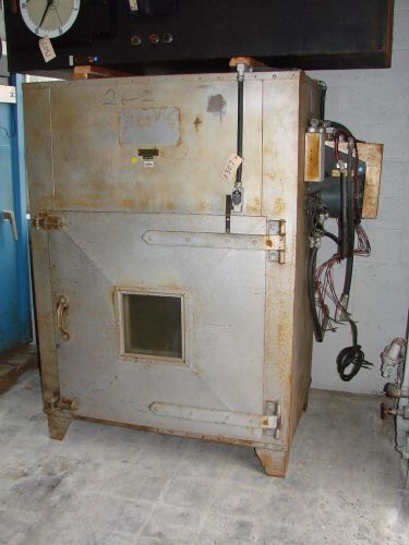 Grieve industrial cabinet oven 38&#034; x 38&#034; x 26&#034;  500 f  recirculating heat treat for sale