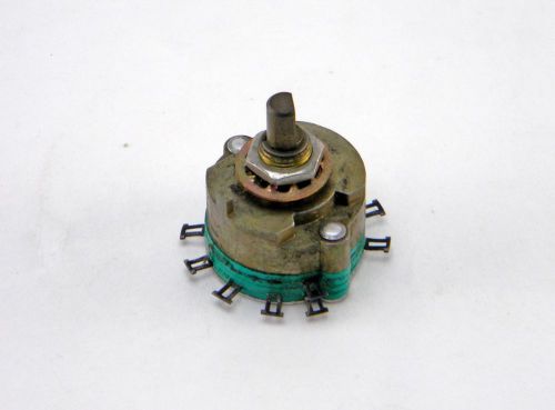 ELECTROSWITCH 205 9320 51011-012 12 POSITION ROTARY SWITCH