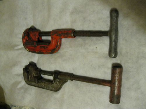 RIDGID #2A 1/8&#034;-2&#034; Pipe Cutter &amp; TRIMO 1/4&#034;-2&#034; pipe cutter. USA.