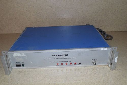 ROCKLAND MODEL 5110 PROGRAMMABLE FREQUENCY SYNTHESIZER (CC)
