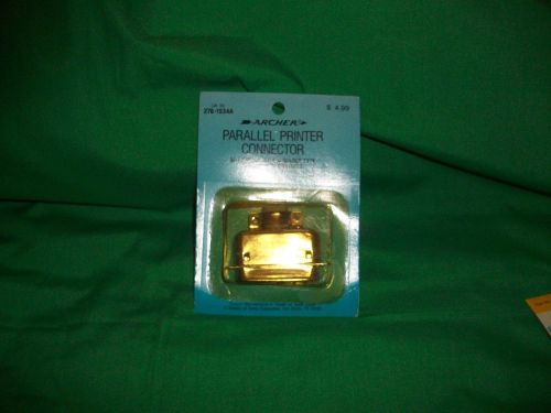 Radioshack archer parallel printer connector 36-position male solder 276-1534a for sale