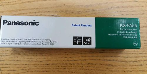 Panasonic replacement film KX-FA55 2 rolls NIB OEM