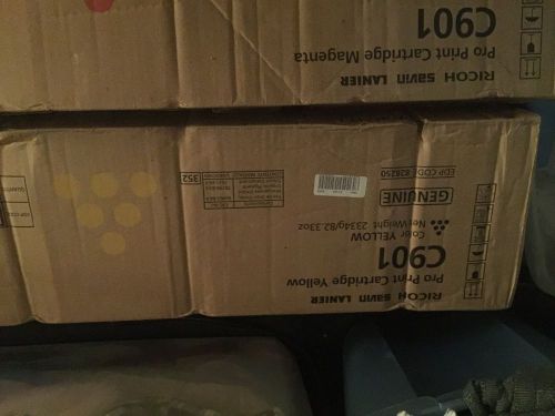 Ricoh Savin Lanier pro print cartridge yellow C901