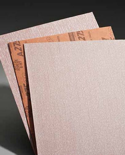 Norton 9&#034; x 11&#034; P150B A275 No-Fil AdaloX Sandpaper Sheets, latex-paper backing