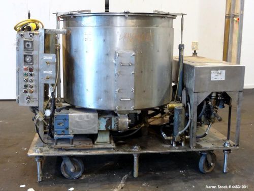 Used- oakes hydraulic continuous slurry mixer, 304 stainless steel. approximatel for sale