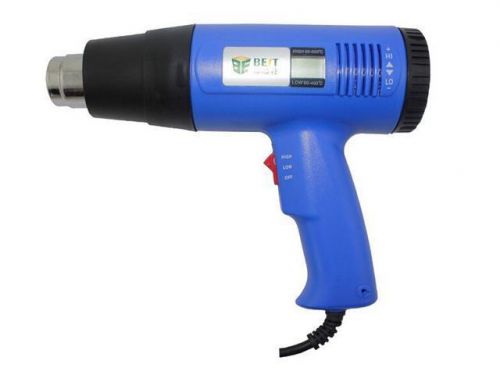 Digital handheld blow hot air welding gun adjustable thermostat heat gun (1600w) for sale