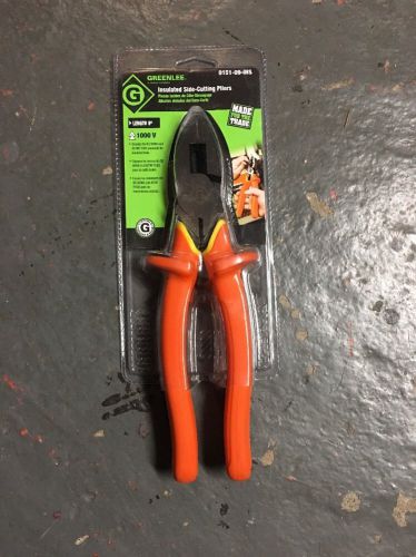 greenlee insulated Side Cutting Pliers