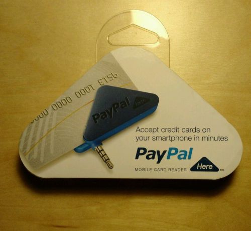 PayPal Here Mobile Card Reader for iOS and Android Devices