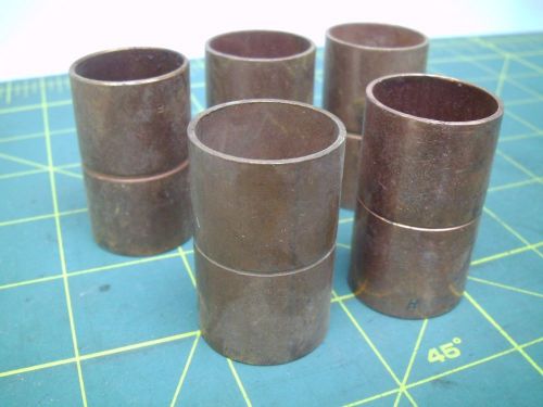 3/4&#034; STRAIGHT CONNECTOR COPPER PIPE FITTING FEMALE SOCKET ENDS (QTY 5) #56670